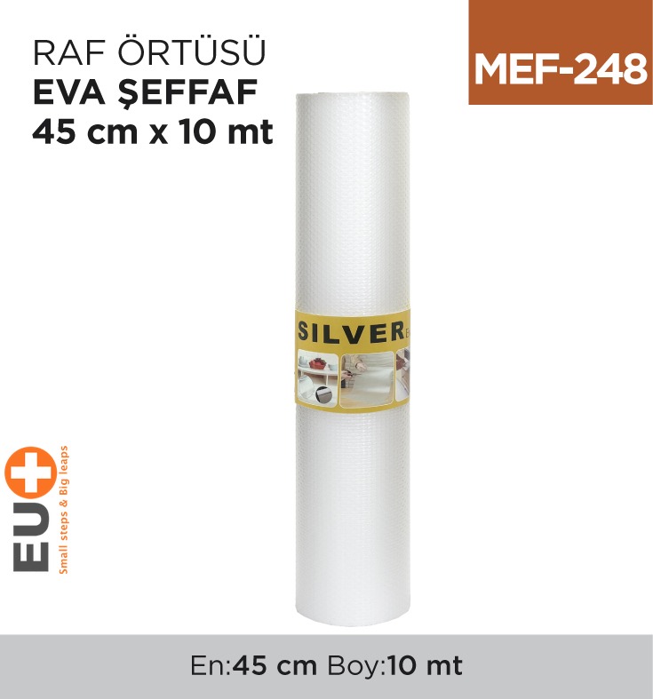 RAF ÖRTÜSÜ EVA SİLVER 45 CM*10 MT