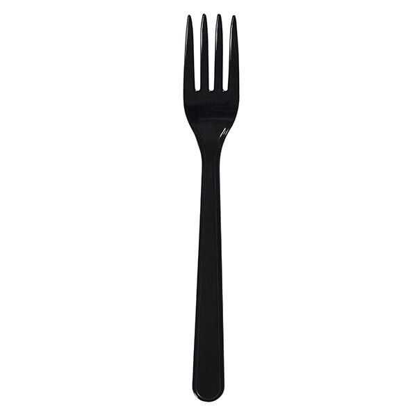 Lüks Plastik Siyah Çatal 3,2 gr