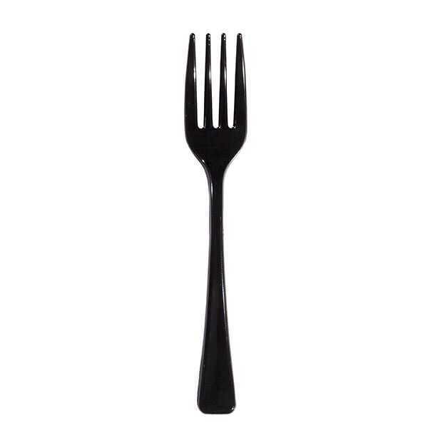 Mini Kokteyl Çatalı Siyah 9,5cm