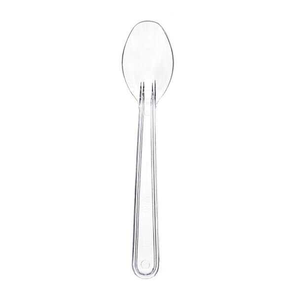 Plastik Lüks Dondurma Kaşığı Şeffaf 11,5 cm 2,6 gr