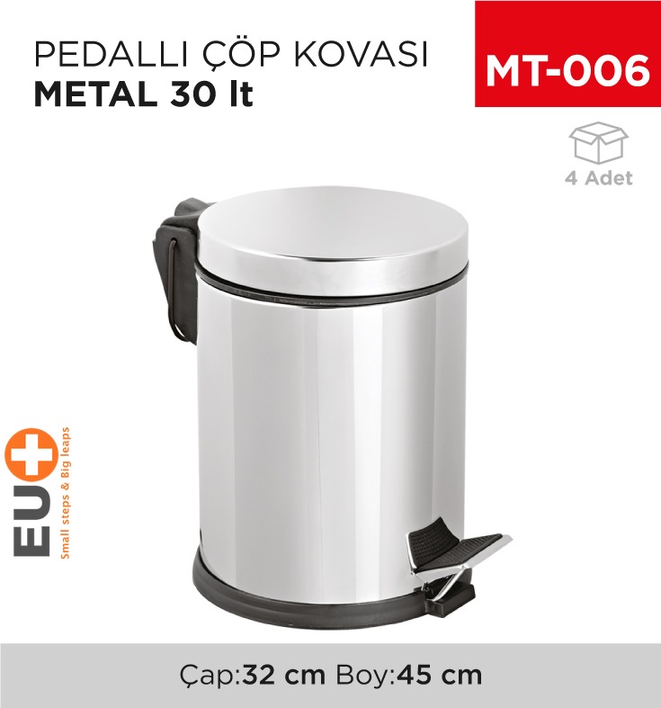 PEDALLI ÇÖP KOVASI METAL 30LT (1015)(408) - 1. Minimum sipariş tutarı 5.000TL'dir (KDV hariç).
2. Fiyatlarımız İzmir teslim fiyatlarıdır; kargo ücreti Kargo ve Teslimat Politikası'na göre hesaplanır (₺100.000 ve üzeri siparişlerde ücretsiz).
3. Spot ve sipariş üzerine tedarik edilen ürünlerde stok durumu ve teslim süresi sipariş onayında bildirilir.
4. Kusurlu, hasarlı veya yanlış gönderilen ürünler, teslimden itibaren 14 gün içinde bildirilmesi hâlinde iade alınır.
5. Şahıs şirketlerine ve tüzel kişilere faturalı satış yapılmaktadır; bireysel tüketicilere satış yapılmamaktadır.