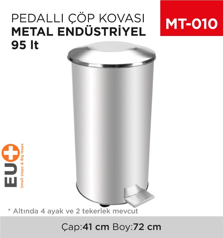 PEDALLI ÇÖP KOVASI METAL 95 LT (1070) - 1. Minimum sipariş tutarı 5.000TL'dir (KDV hariç).
2. Fiyatlarımız İzmir teslim fiyatlarıdır; kargo ücreti Kargo ve Teslimat Politikası'na göre hesaplanır (₺100.000 ve üzeri siparişlerde ücretsiz).
3. Spot ve sipariş üzerine tedarik edilen ürünlerde stok durumu ve teslim süresi sipariş onayında bildirilir.
4. Kusurlu, hasarlı veya yanlış gönderilen ürünler, teslimden itibaren 14 gün içinde bildirilmesi hâlinde iade alınır.
5. Şahıs şirketlerine ve tüzel kişilere faturalı satış yapılmaktadır; bireysel tüketicilere satış yapılmamaktadır.