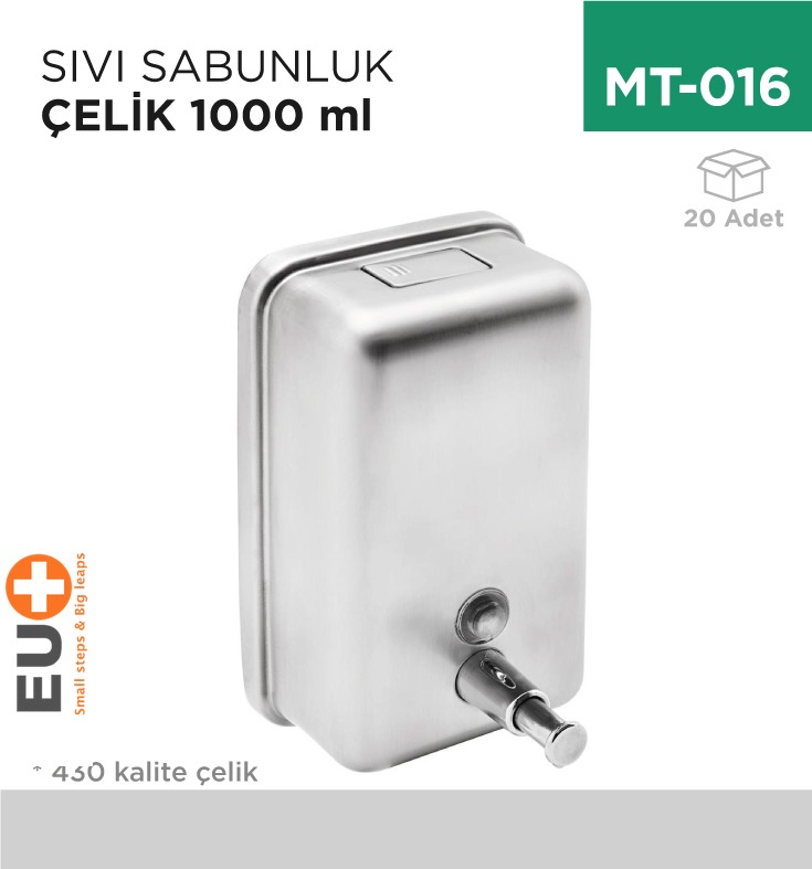 SIVI SABUNLUK ÇELİK 1000 ML (7254M)
