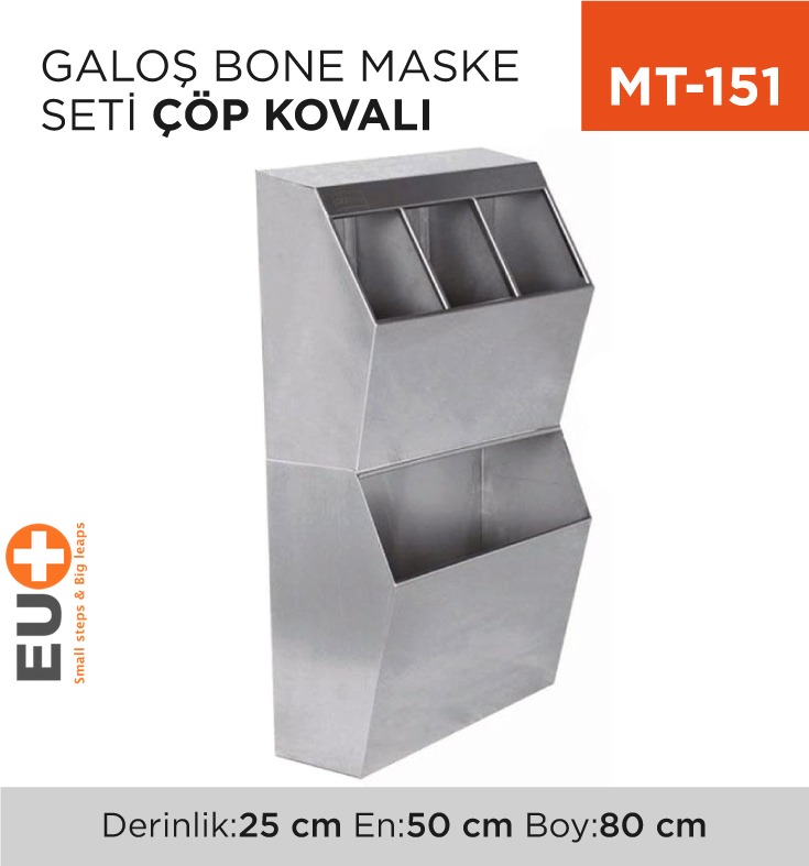 GALOŞ BONE MASKE SETİ ÇÖP KOVALI (7426)(3366)