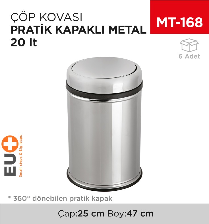 PRATİK KAPAKLI ÇÖP KOVASI METAL 20 LT (804) - 1. Minimum sipariş tutarı 5.000TL'dir (KDV hariç).
2. Fiyatlarımız İzmir teslim fiyatlarıdır; kargo ücreti Kargo ve Teslimat Politikası'na göre hesaplanır (₺100.000 ve üzeri siparişlerde ücretsiz).
3. Spot ve sipariş üzerine tedarik edilen ürünlerde stok durumu ve teslim süresi sipariş onayında bildirilir.
4. Kusurlu, hasarlı veya yanlış gönderilen ürünler, teslimden itibaren 14 gün içinde bildirilmesi hâlinde iade alınır.
5. Şahıs şirketlerine ve tüzel kişilere faturalı satış yapılmaktadır; bireysel tüketicilere satış yapılmamaktadır.