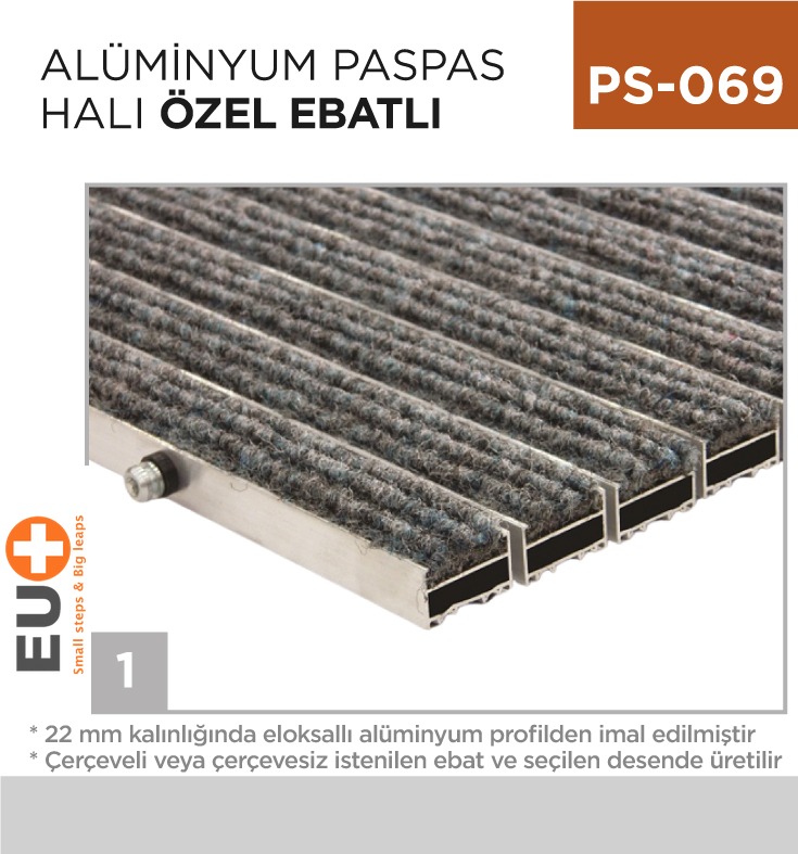 ALÜMİNYUM PASPAS HALI ÖZEL EBATLI - 1. Minimum sipariş tutarı 5.000TL'dir (KDV hariç).
2. Fiyatlarımız İzmir teslim fiyatlarıdır; kargo ücreti Kargo ve Teslimat Politikası'na göre hesaplanır (₺100.000 ve üzeri siparişlerde ücretsiz).
3. Spot ve sipariş üzerine tedarik edilen ürünlerde stok durumu ve teslim süresi sipariş onayında bildirilir.
4. Kusurlu, hasarlı veya yanlış gönderilen ürünler, teslimden itibaren 14 gün içinde bildirilmesi hâlinde iade alınır.
5. Şahıs şirketlerine ve tüzel kişilere faturalı satış yapılmaktadır; bireysel tüketicilere satış yapılmamaktadır.