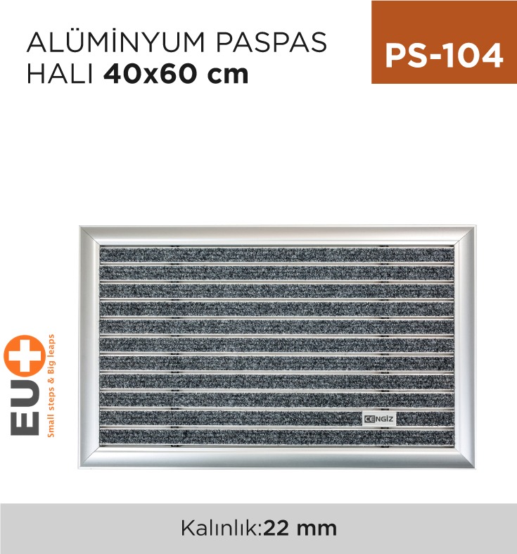 ALÜMİNYUM PASPAS HALI 40 CM*60 CM - 1. Minimum sipariş tutarı 5.000TL'dir (KDV hariç).
2. Fiyatlarımız İzmir teslim fiyatlarıdır; kargo ücreti Kargo ve Teslimat Politikası'na göre hesaplanır (₺100.000 ve üzeri siparişlerde ücretsiz).
3. Spot ve sipariş üzerine tedarik edilen ürünlerde stok durumu ve teslim süresi sipariş onayında bildirilir.
4. Kusurlu, hasarlı veya yanlış gönderilen ürünler, teslimden itibaren 14 gün içinde bildirilmesi hâlinde iade alınır.
5. Şahıs şirketlerine ve tüzel kişilere faturalı satış yapılmaktadır; bireysel tüketicilere satış yapılmamaktadır.