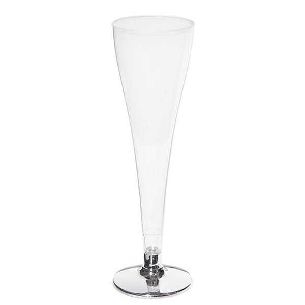 Plastik Şampanya Kadehi 120 ml Gümüş Ayaklı - 120 ml hacminde, gümüş ayaklı, tek kullanımlık, plastik şampanya kadehidir.
Düğün, davet ve kokteyllerde tek kullanımlık ve hijyenik ürün ile hızlı ve rahat servis verebilirsiniz. Tekne, havuzbaşı gibi cam kadeh kullanımının güvenlik riski yaratabileceği ortamlarda plastik kadehler bu riskleri ortadan kaldırır.
Ürünün altın ve kırmızı renkleri de mevcuttur.