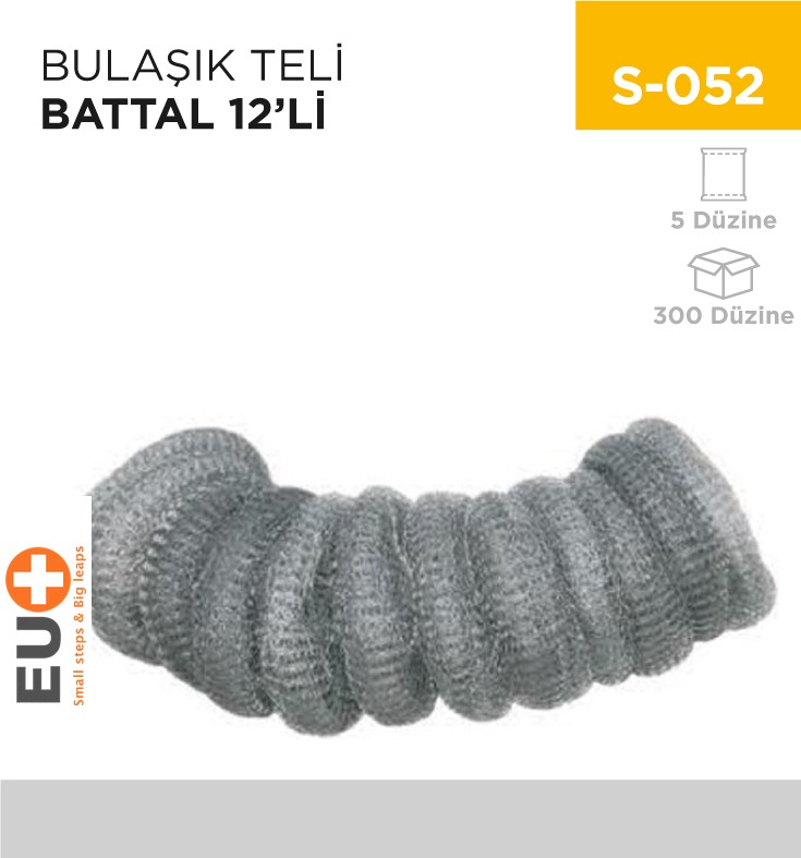 BULAŞIK TELİ BATTAL 12Lİ - 1. Minimum sipariş tutarı 5.000TL'dir (KDV hariç).
2. Fiyatlarımız İzmir teslim fiyatlarıdır; kargo ücreti Kargo ve Teslimat Politikası'na göre hesaplanır (₺100.000 ve üzeri siparişlerde ücretsiz).
3. Spot ve sipariş üzerine tedarik edilen ürünlerde stok durumu ve teslim süresi sipariş onayında bildirilir.
4. Kusurlu, hasarlı veya yanlış gönderilen ürünler, teslimden itibaren 14 gün içinde bildirilmesi hâlinde iade alınır.
5. Şahıs şirketlerine ve tüzel kişilere faturalı satış yapılmaktadır; bireysel tüketicilere satış yapılmamaktadır.
