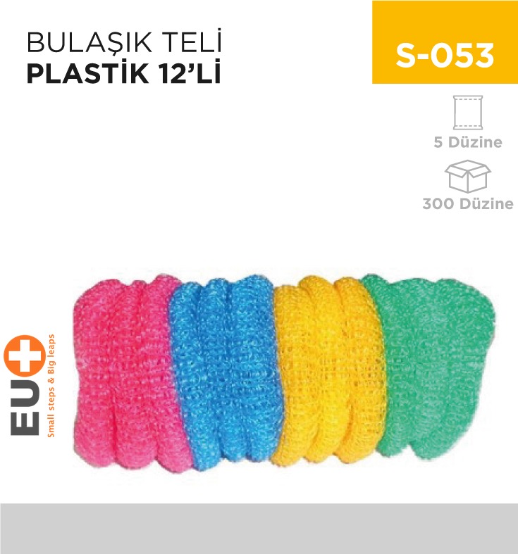 BULAŞIK TELİ PLASTİK 12Lİ - 1. Minimum sipariş tutarı 5.000TL'dir (KDV hariç).
2. Fiyatlarımız İzmir teslim fiyatlarıdır; kargo ücreti Kargo ve Teslimat Politikası'na göre hesaplanır (₺100.000 ve üzeri siparişlerde ücretsiz).
3. Spot ve sipariş üzerine tedarik edilen ürünlerde stok durumu ve teslim süresi sipariş onayında bildirilir.
4. Kusurlu, hasarlı veya yanlış gönderilen ürünler, teslimden itibaren 14 gün içinde bildirilmesi hâlinde iade alınır.
5. Şahıs şirketlerine ve tüzel kişilere faturalı satış yapılmaktadır; bireysel tüketicilere satış yapılmamaktadır.