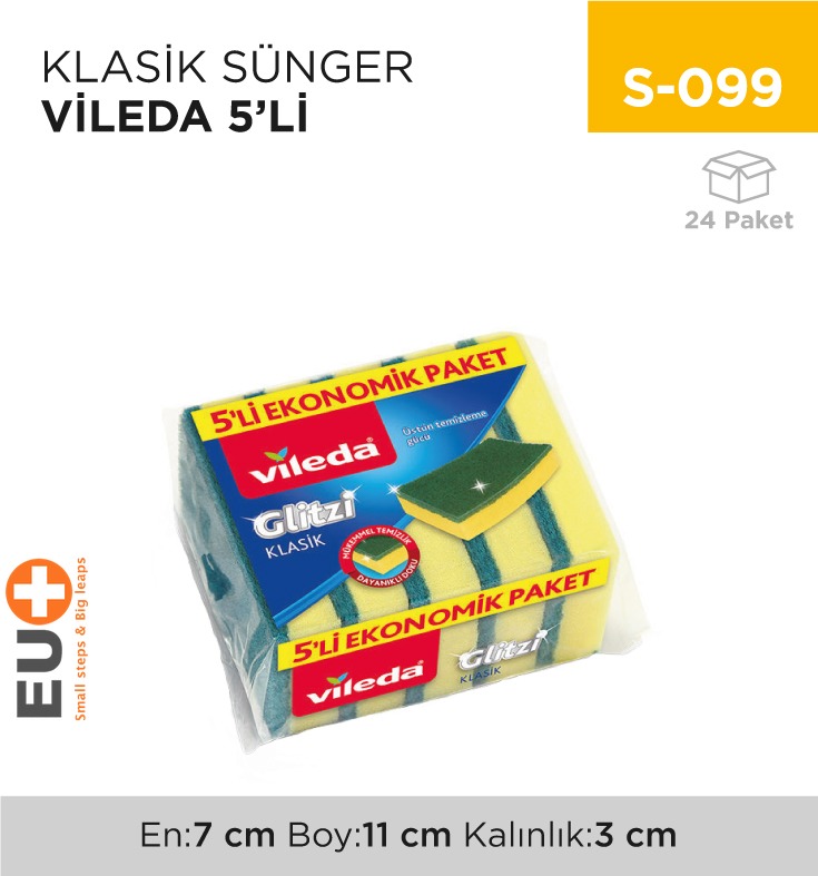 KLASİK SÜNGER VİLEDA 5Lİ - 1. Minimum sipariş tutarı 5.000TL'dir (KDV hariç).
2. Fiyatlarımız İzmir teslim fiyatlarıdır; kargo ücreti Kargo ve Teslimat Politikası'na göre hesaplanır (₺100.000 ve üzeri siparişlerde ücretsiz).
3. Spot ve sipariş üzerine tedarik edilen ürünlerde stok durumu ve teslim süresi sipariş onayında bildirilir.
4. Kusurlu, hasarlı veya yanlış gönderilen ürünler, teslimden itibaren 14 gün içinde bildirilmesi hâlinde iade alınır.
5. Şahıs şirketlerine ve tüzel kişilere faturalı satış yapılmaktadır; bireysel tüketicilere satış yapılmamaktadır.