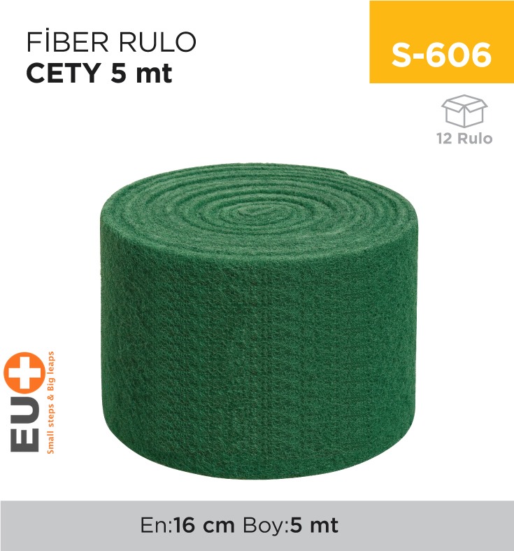 FİBER RULO KEÇE 5 MT CETY