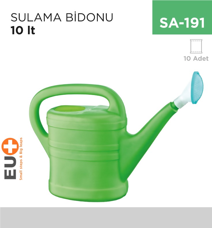 SULAMA BİDONU 10 LT - 1. Minimum sipariş tutarı 5.000TL'dir (KDV hariç).
2. Fiyatlarımız İzmir teslim fiyatlarıdır; kargo ücreti Kargo ve Teslimat Politikası'na göre hesaplanır (₺100.000 ve üzeri siparişlerde ücretsiz).
3. Spot ve sipariş üzerine tedarik edilen ürünlerde stok durumu ve teslim süresi sipariş onayında bildirilir.
4. Kusurlu, hasarlı veya yanlış gönderilen ürünler, teslimden itibaren 14 gün içinde bildirilmesi hâlinde iade alınır.
5. Şahıs şirketlerine ve tüzel kişilere faturalı satış yapılmaktadır; bireysel tüketicilere satış yapılmamaktadır.