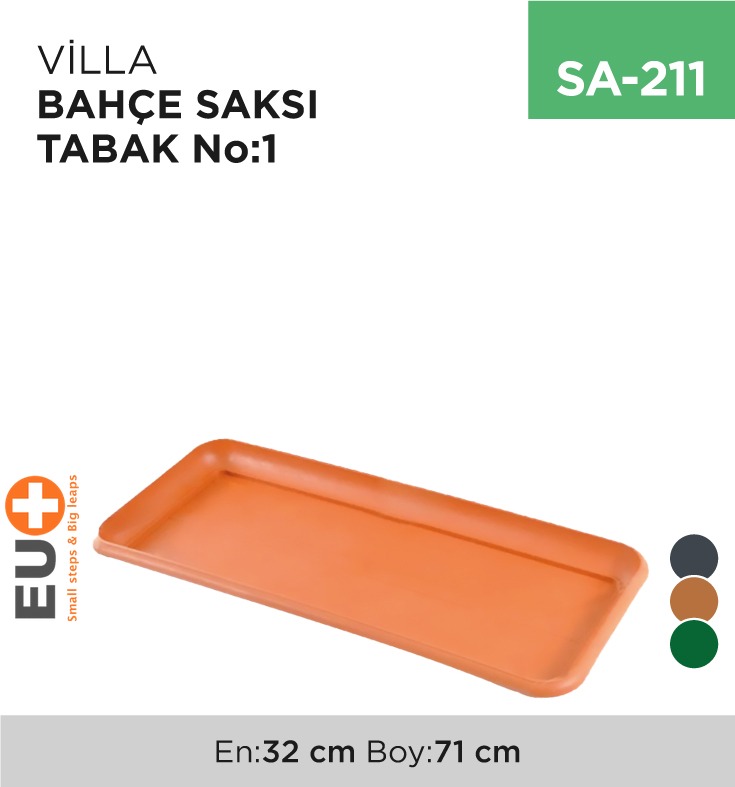 VİLLA BAHÇE SAKSI TABAK NO:1