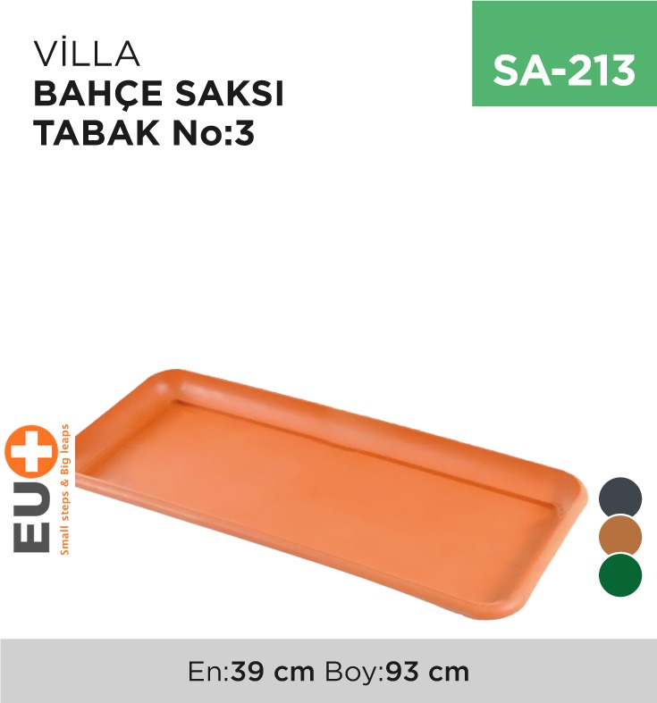 VİLLA BAHÇE SAKSI TABAK NO:3 - 1. Minimum sipariş tutarı 5.000TL'dir (KDV hariç).
2. Fiyatlarımız İzmir teslim fiyatlarıdır; kargo ücreti Kargo ve Teslimat Politikası'na göre hesaplanır (₺100.000 ve üzeri siparişlerde ücretsiz).
3. Spot ve sipariş üzerine tedarik edilen ürünlerde stok durumu ve teslim süresi sipariş onayında bildirilir.
4. Kusurlu, hasarlı veya yanlış gönderilen ürünler, teslimden itibaren 14 gün içinde bildirilmesi hâlinde iade alınır.
5. Şahıs şirketlerine ve tüzel kişilere faturalı satış yapılmaktadır; bireysel tüketicilere satış yapılmamaktadır.