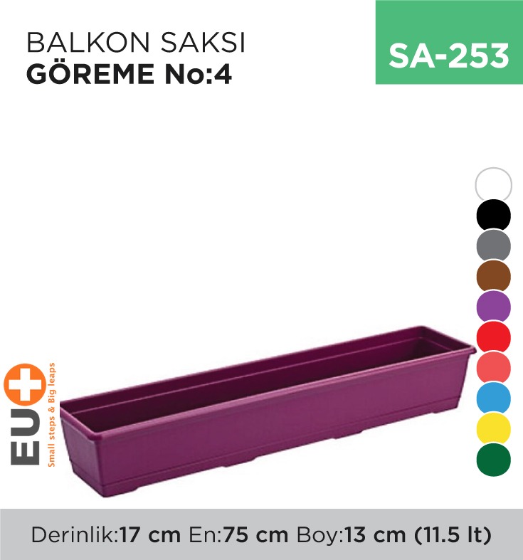 BALKON SAKSI GÖREME NO:4 (11.5 LT) (5865) - 1. Minimum sipariş tutarı 5.000TL'dir (KDV hariç).
2. Fiyatlarımız İzmir teslim fiyatlarıdır; kargo ücreti Kargo ve Teslimat Politikası'na göre hesaplanır (₺100.000 ve üzeri siparişlerde ücretsiz).
3. Spot ve sipariş üzerine tedarik edilen ürünlerde stok durumu ve teslim süresi sipariş onayında bildirilir.
4. Kusurlu, hasarlı veya yanlış gönderilen ürünler, teslimden itibaren 14 gün içinde bildirilmesi hâlinde iade alınır.
5. Şahıs şirketlerine ve tüzel kişilere faturalı satış yapılmaktadır; bireysel tüketicilere satış yapılmamaktadır.