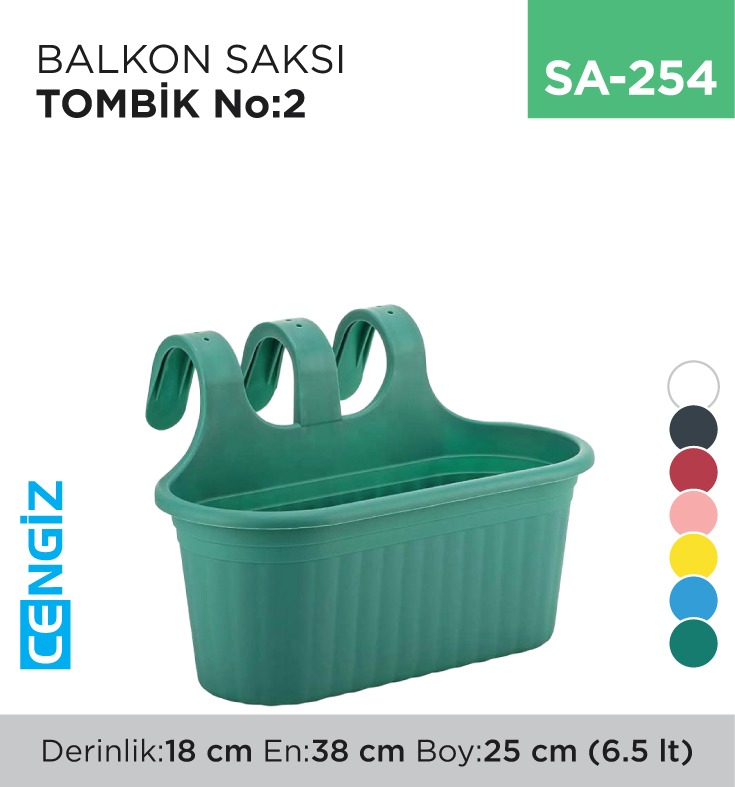 BALKON SAKSI TOMBİK NO:2 (6.5 LT) (TOM2)