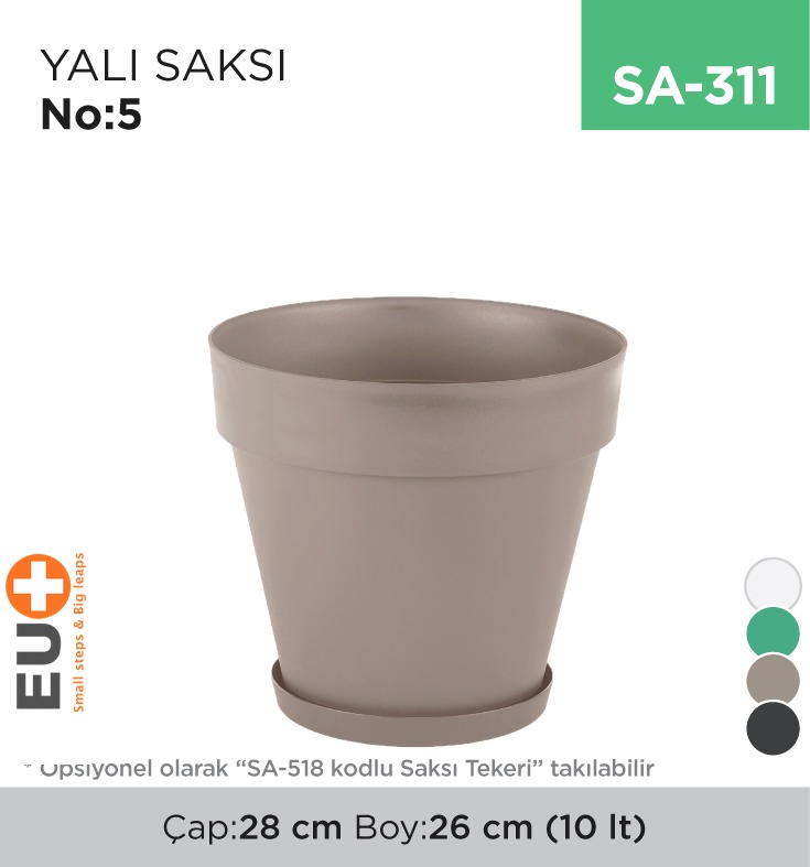 YALI SAKSI NO:5 TAKIM (10 LT) (YS05) - 1. Minimum sipariş tutarı 5.000TL'dir (KDV hariç).
2. Fiyatlarımız İzmir teslim fiyatlarıdır; kargo ücreti Kargo ve Teslimat Politikası'na göre hesaplanır (₺100.000 ve üzeri siparişlerde ücretsiz).
3. Spot ve sipariş üzerine tedarik edilen ürünlerde stok durumu ve teslim süresi sipariş onayında bildirilir.
4. Kusurlu, hasarlı veya yanlış gönderilen ürünler, teslimden itibaren 14 gün içinde bildirilmesi hâlinde iade alınır.
5. Şahıs şirketlerine ve tüzel kişilere faturalı satış yapılmaktadır; bireysel tüketicilere satış yapılmamaktadır.