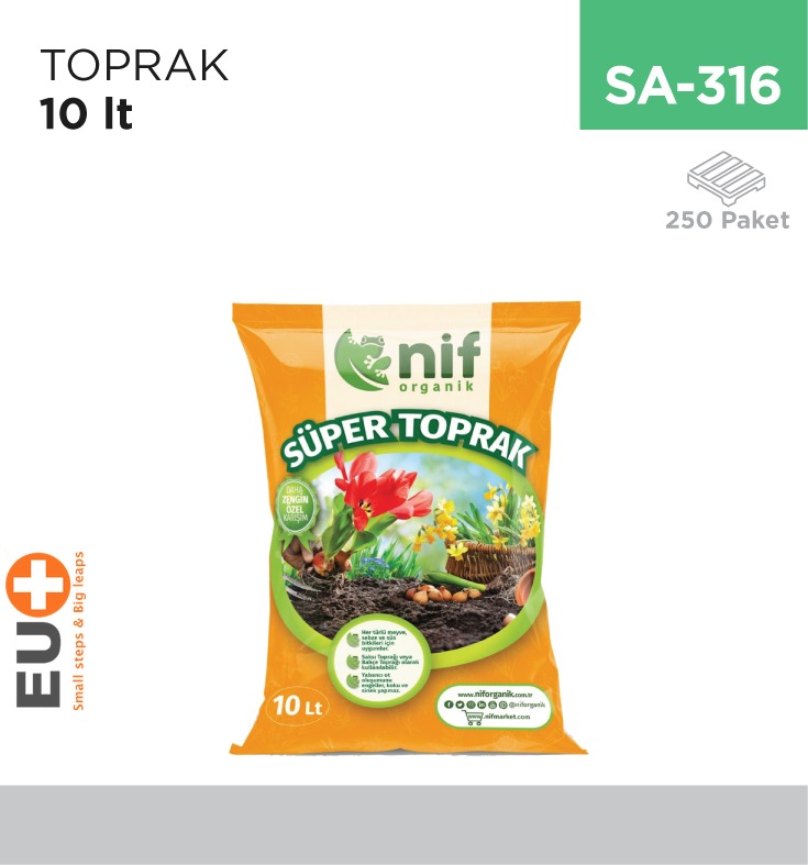 NİF SÜPER TOPRAK 10 LT - 1. Minimum sipariş tutarı 5.000TL'dir (KDV hariç).
2. Fiyatlarımız İzmir teslim fiyatlarıdır; kargo ücreti Kargo ve Teslimat Politikası'na göre hesaplanır (₺100.000 ve üzeri siparişlerde ücretsiz).
3. Spot ve sipariş üzerine tedarik edilen ürünlerde stok durumu ve teslim süresi sipariş onayında bildirilir.
4. Kusurlu, hasarlı veya yanlış gönderilen ürünler, teslimden itibaren 14 gün içinde bildirilmesi hâlinde iade alınır.
5. Şahıs şirketlerine ve tüzel kişilere faturalı satış yapılmaktadır; bireysel tüketicilere satış yapılmamaktadır.