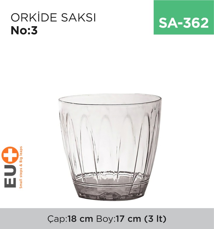 ORKİDE SAKSI NO:3 (3 LT) (OR03) - 1. Minimum sipariş tutarı 5.000TL'dir (KDV hariç).
2. Fiyatlarımız İzmir teslim fiyatlarıdır; kargo ücreti Kargo ve Teslimat Politikası'na göre hesaplanır (₺100.000 ve üzeri siparişlerde ücretsiz).
3. Spot ve sipariş üzerine tedarik edilen ürünlerde stok durumu ve teslim süresi sipariş onayında bildirilir.
4. Kusurlu, hasarlı veya yanlış gönderilen ürünler, teslimden itibaren 14 gün içinde bildirilmesi hâlinde iade alınır.
5. Şahıs şirketlerine ve tüzel kişilere faturalı satış yapılmaktadır; bireysel tüketicilere satış yapılmamaktadır.