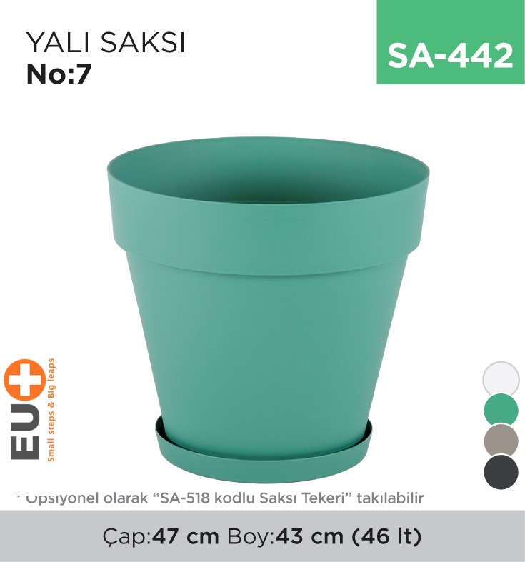 YALI SAKSI NO:7 TAKIM (46 LT) (YS07) - 1. Minimum sipariş tutarı 5.000TL'dir (KDV hariç).
2. Fiyatlarımız İzmir teslim fiyatlarıdır; kargo ücreti Kargo ve Teslimat Politikası'na göre hesaplanır (₺100.000 ve üzeri siparişlerde ücretsiz).
3. Spot ve sipariş üzerine tedarik edilen ürünlerde stok durumu ve teslim süresi sipariş onayında bildirilir.
4. Kusurlu, hasarlı veya yanlış gönderilen ürünler, teslimden itibaren 14 gün içinde bildirilmesi hâlinde iade alınır.
5. Şahıs şirketlerine ve tüzel kişilere faturalı satış yapılmaktadır; bireysel tüketicilere satış yapılmamaktadır.