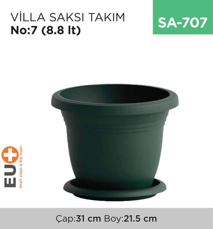 VİLLA SAKSI TAKIM NO:7  (8,8 LT) (V507)