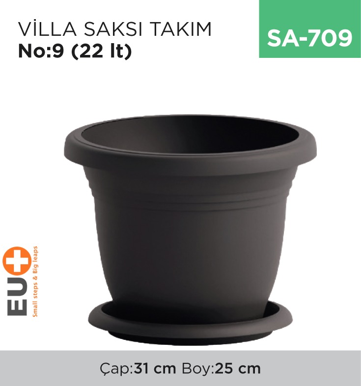 VİLLA SAKSI TAKIM NO:9  (22 LT) (V509)