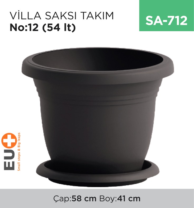 VİLLA SAKSI NO:12 (54 LT) (V512)
