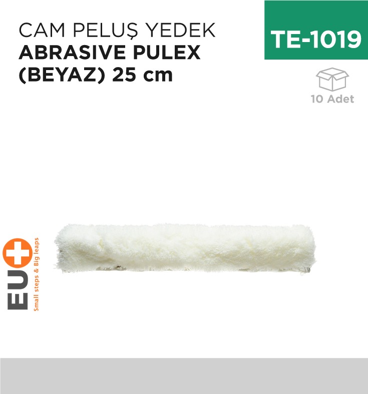 CAM PELUŞ YEDEK ABRASIVE PULEX(BEYAZ)25 CM(P973) - 1. Minimum sipariş tutarı 5.000TL'dir (KDV hariç).
2. Fiyatlarımız İzmir teslim fiyatlarıdır; kargo ücreti Kargo ve Teslimat Politikası'na göre hesaplanır (₺100.000 ve üzeri siparişlerde ücretsiz).
3. Spot ve sipariş üzerine tedarik edilen ürünlerde stok durumu ve teslim süresi sipariş onayında bildirilir.
4. Kusurlu, hasarlı veya yanlış gönderilen ürünler, teslimden itibaren 14 gün içinde bildirilmesi hâlinde iade alınır.
5. Şahıs şirketlerine ve tüzel kişilere faturalı satış yapılmaktadır; bireysel tüketicilere satış yapılmamaktadır.