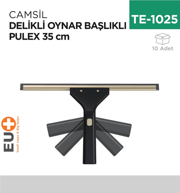 CAMSİL DELİKLİ OYNAR BAŞLIKLI PULEX 35 CM (P970)
