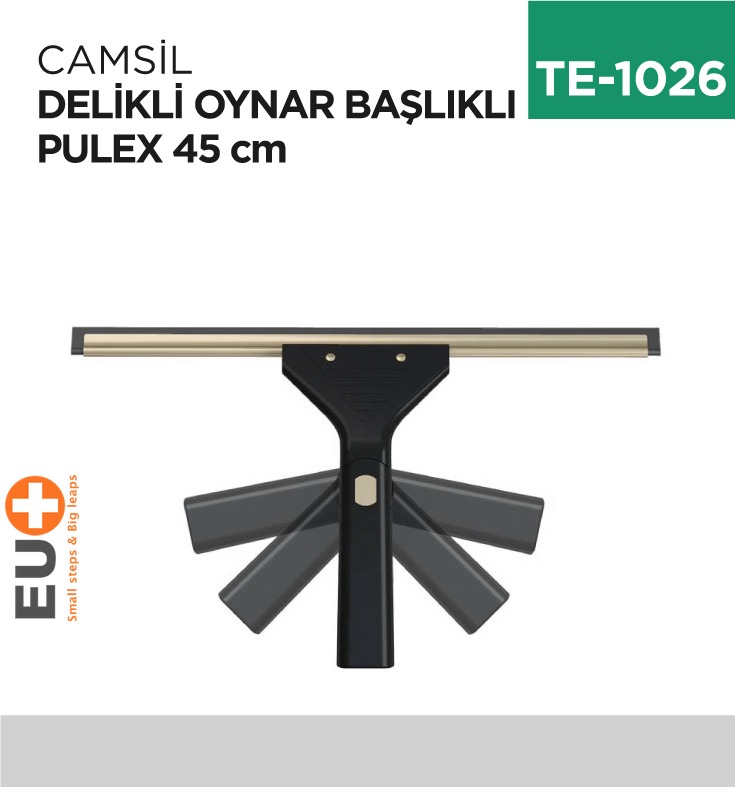 CAMSİL DELİKLİ OYNAR BAŞLIKLI PULEX 45 CM (P971)