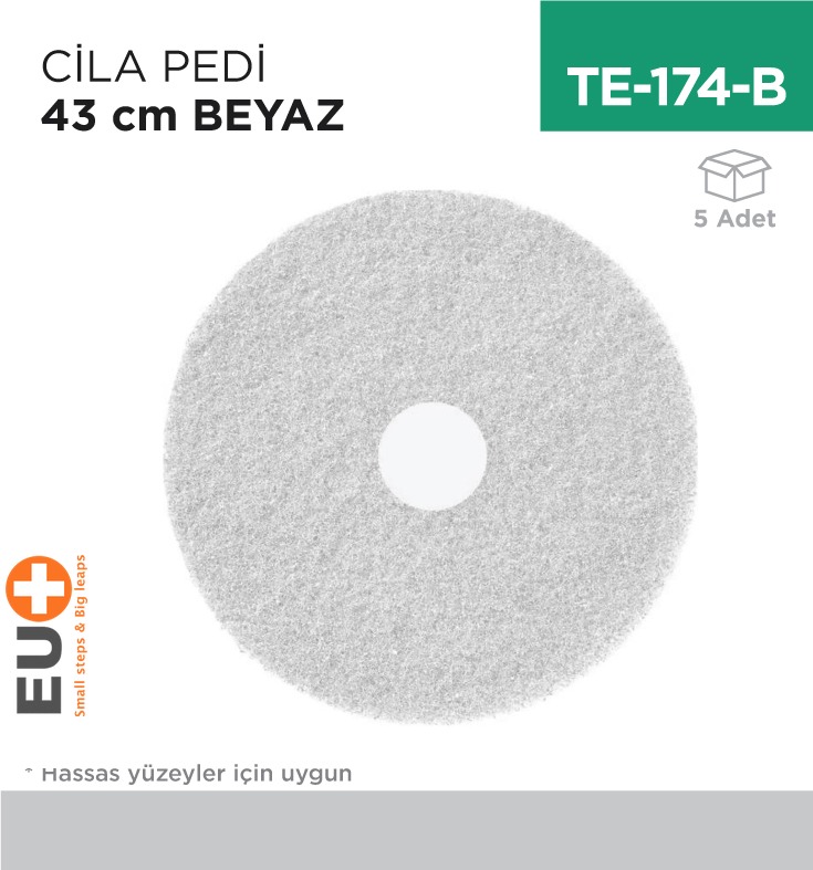 CİLA PEDİ 43 CM BEYAZ - 1. Minimum sipariş tutarı 5.000TL'dir (KDV hariç).
2. Fiyatlarımız İzmir teslim fiyatlarıdır; kargo ücreti Kargo ve Teslimat Politikası'na göre hesaplanır (₺100.000 ve üzeri siparişlerde ücretsiz).
3. Spot ve sipariş üzerine tedarik edilen ürünlerde stok durumu ve teslim süresi sipariş onayında bildirilir.
4. Kusurlu, hasarlı veya yanlış gönderilen ürünler, teslimden itibaren 14 gün içinde bildirilmesi hâlinde iade alınır.
5. Şahıs şirketlerine ve tüzel kişilere faturalı satış yapılmaktadır; bireysel tüketicilere satış yapılmamaktadır.