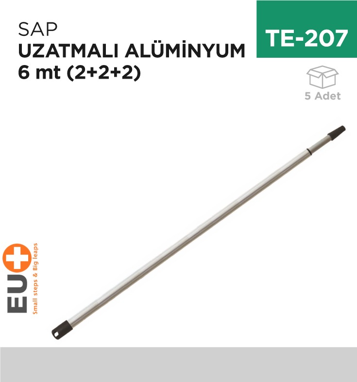 SAP UZATMALI ALÜMİNYUM 6 MT (2+2+2)