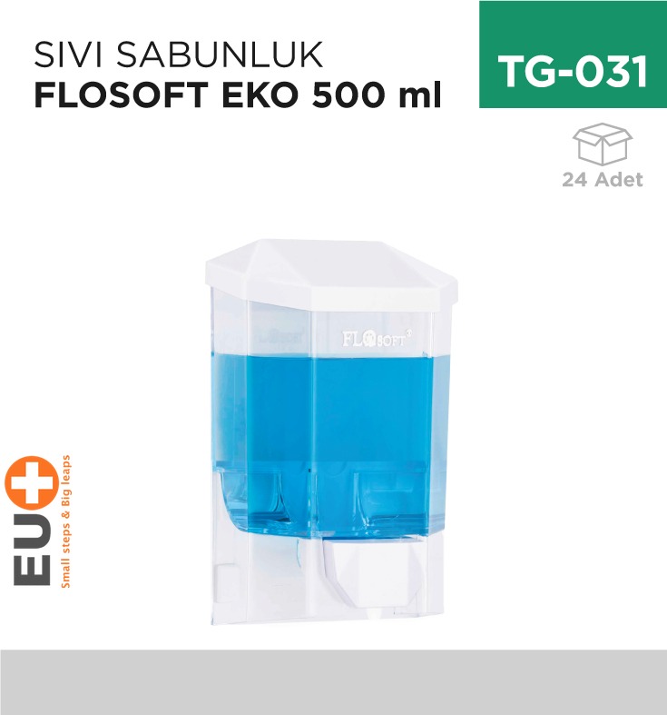 SIVI SABUNLUK FLOSOFT EKO 500 ML (F 032) - 1. Minimum sipariş tutarı 5.000TL'dir (KDV hariç).
2. Fiyatlarımız İzmir teslim fiyatlarıdır; kargo ücreti Kargo ve Teslimat Politikası'na göre hesaplanır (₺100.000 ve üzeri siparişlerde ücretsiz).
3. Spot ve sipariş üzerine tedarik edilen ürünlerde stok durumu ve teslim süresi sipariş onayında bildirilir.
4. Kusurlu, hasarlı veya yanlış gönderilen ürünler, teslimden itibaren 14 gün içinde bildirilmesi hâlinde iade alınır.
5. Şahıs şirketlerine ve tüzel kişilere faturalı satış yapılmaktadır; bireysel tüketicilere satış yapılmamaktadır.