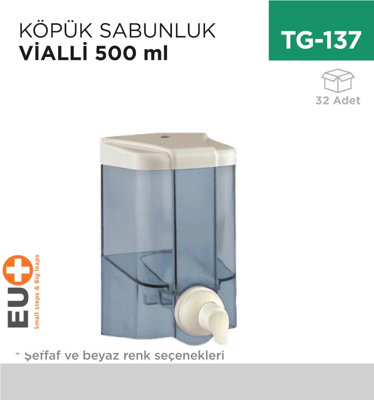 KÖPÜK SABUNLUK VİALLİ 500 ML (F2-F2T)