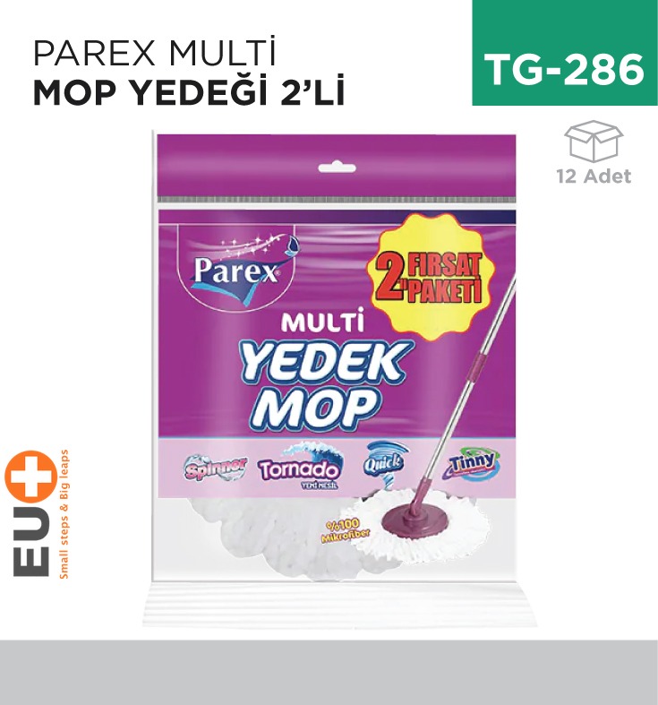 PAREX MULTİ  MOP YEDEĞİ 2Lİ - 1. Minimum sipariş tutarı 5.000TL'dir (KDV hariç).
2. Fiyatlarımız İzmir teslim fiyatlarıdır; kargo ücreti Kargo ve Teslimat Politikası'na göre hesaplanır (₺100.000 ve üzeri siparişlerde ücretsiz).
3. Spot ve sipariş üzerine tedarik edilen ürünlerde stok durumu ve teslim süresi sipariş onayında bildirilir.
4. Kusurlu, hasarlı veya yanlış gönderilen ürünler, teslimden itibaren 14 gün içinde bildirilmesi hâlinde iade alınır.
5. Şahıs şirketlerine ve tüzel kişilere faturalı satış yapılmaktadır; bireysel tüketicilere satış yapılmamaktadır.