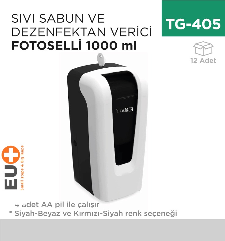 FOTOSELLİ SIVI SABUN VE DEZENFEKTAN VERİCİ  1000 ML (F052)