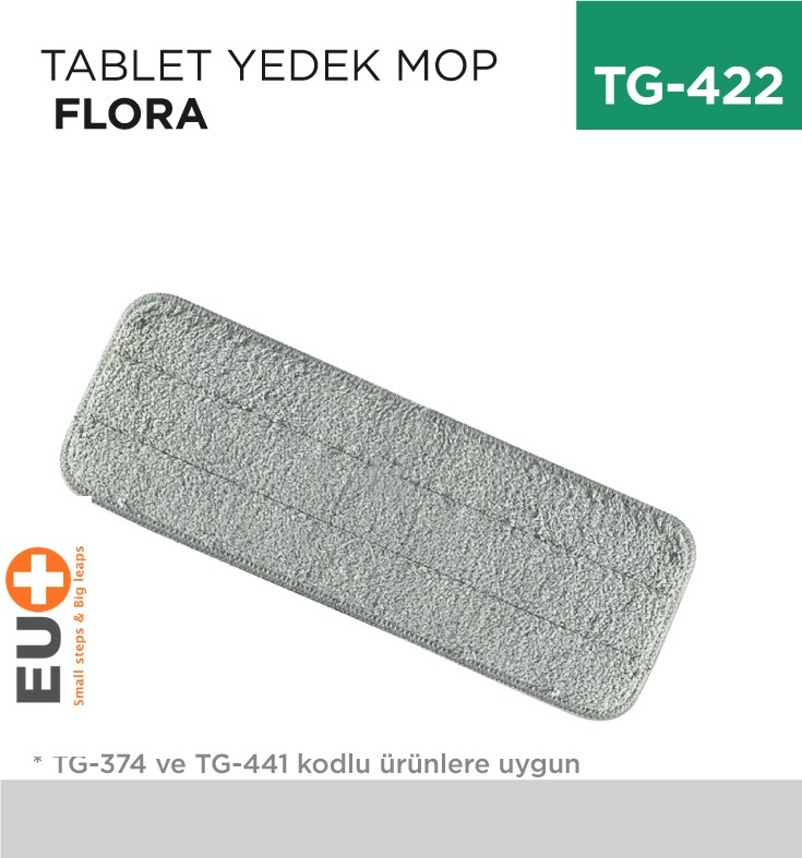 TABLET MOP FLORA YEDEK(F396)(F405) - 1. Minimum sipariş tutarı 5.000TL'dir (KDV hariç).
2. Fiyatlarımız İzmir teslim fiyatlarıdır; kargo ücreti Kargo ve Teslimat Politikası'na göre hesaplanır (₺100.000 ve üzeri siparişlerde ücretsiz).
3. Spot ve sipariş üzerine tedarik edilen ürünlerde stok durumu ve teslim süresi sipariş onayında bildirilir.
4. Kusurlu, hasarlı veya yanlış gönderilen ürünler, teslimden itibaren 14 gün içinde bildirilmesi hâlinde iade alınır.
5. Şahıs şirketlerine ve tüzel kişilere faturalı satış yapılmaktadır; bireysel tüketicilere satış yapılmamaktadır.