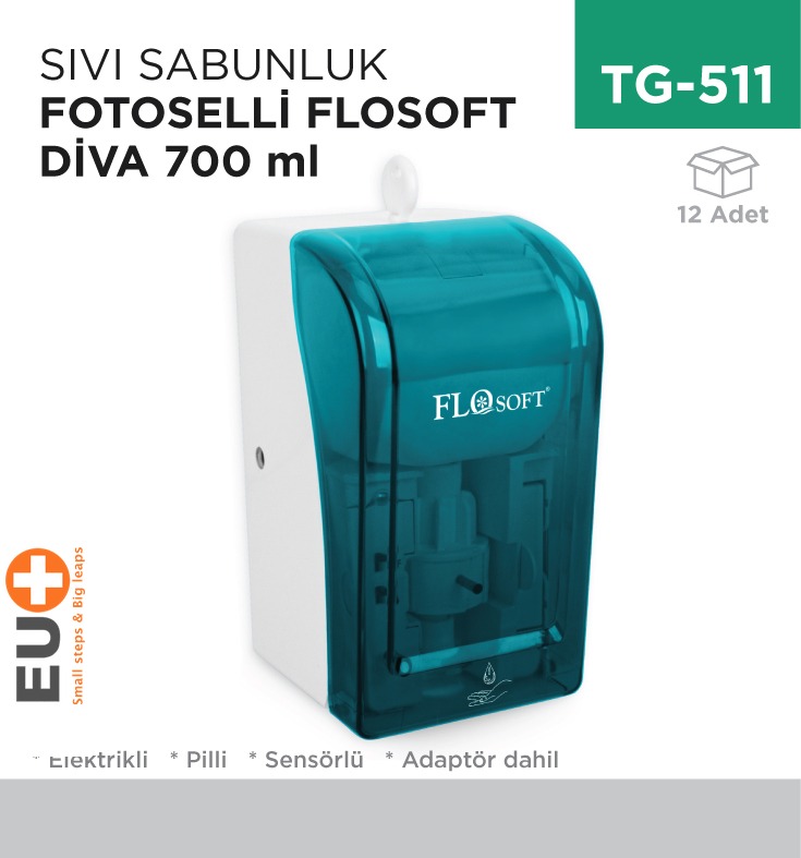 FOTOSELLİ SIVI SABUN VE DEZENFEKTAN VERİCİ DİVA 700 ML (F 292) - 1. Minimum sipariş tutarı 5.000TL'dir (KDV hariç).
2. Fiyatlarımız İzmir teslim fiyatlarıdır; kargo ücreti Kargo ve Teslimat Politikası'na göre hesaplanır (₺100.000 ve üzeri siparişlerde ücretsiz).
3. Spot ve sipariş üzerine tedarik edilen ürünlerde stok durumu ve teslim süresi sipariş onayında bildirilir.
4. Kusurlu, hasarlı veya yanlış gönderilen ürünler, teslimden itibaren 14 gün içinde bildirilmesi hâlinde iade alınır.
5. Şahıs şirketlerine ve tüzel kişilere faturalı satış yapılmaktadır; bireysel tüketicilere satış yapılmamaktadır.