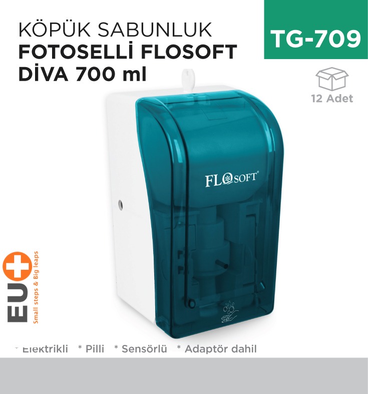FOTOSELLİ KÖPÜK SABUNLUK FLOSOFT DİVA 700 ML (F 294)
