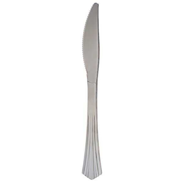 Metal Görünümlü Plastik Bıçak