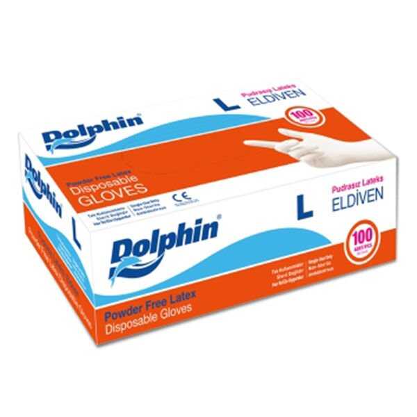 Dolphin Lateks Pudrasız Muayene Eldiveni Büyük - Büyük (Large) ebadında tek kullanımlık pudrasız lateks eldivendir.
Lateks eldivenler hem temizlik hem de yemek yapımı sırasında kullanılabilirler. Temizlik esnasında temizlik kimyasallarının ellerinize zarar vermesini ve mikropların yayılmasını engeller.
Yemek yapımında hijyen sağlanmasına yardımcı olur. Pudrasız eldivenler gıda ile kullanımda pudra içermemesi sebebiyle özellikle tercih edilmektedir.