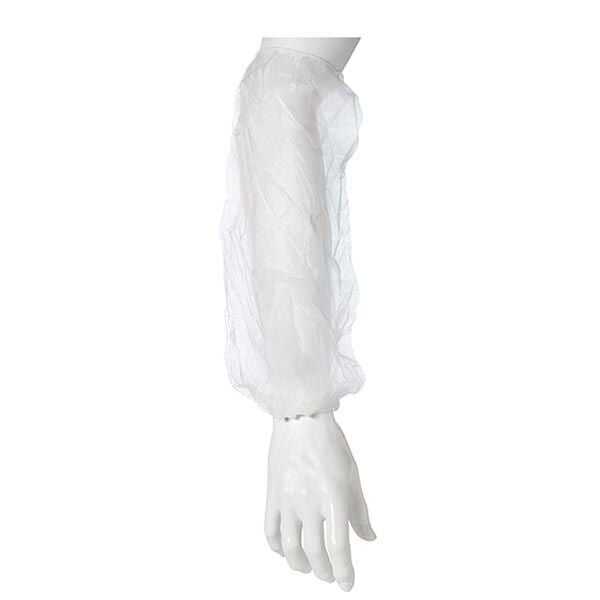 Tek Kullanımlık Bez Kolluk - Eni 21 cm uzunluğu 30 cm olan her iki tarafı lastikli nonwoven tek kullanımlık bez kolluktur.
Mutfak, restoran, imalathane gibi her türlü hijyen gerektiren tüm ortamlarda kullanılır. Tek kullanımlık olması sayesinde işletmeler açısından kolaylık sağlar.
Bir pakette 100 adet tek kullanımlık bez kolluk bulunmaktadır.
