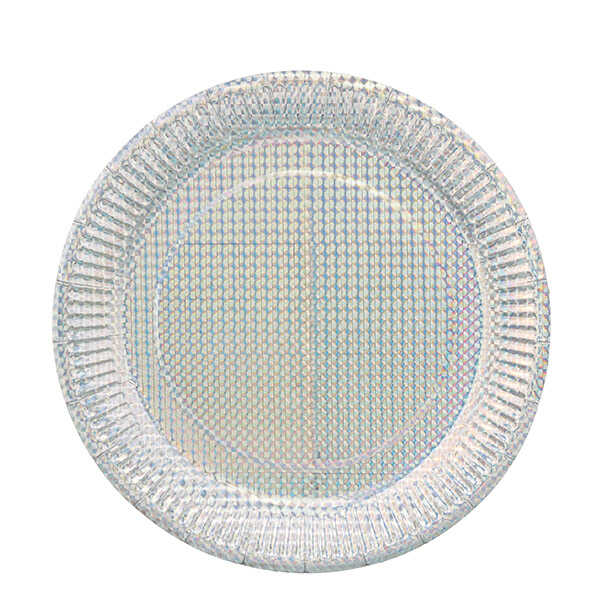 Parlak Karton Tabak 23 cm - Parlak Karton Tabak 23 cm çapında, metalize renkli, tek kullanımlık mukavemetli kartondan üretilmiştir.

Yüzeyinde film kaplama yoktur.

Metalize rengi ile tüm parti ve davetleriniz uyumlu, kalın kartondan olması ile dayanıklı ve şıktır.

Parlak karton tabak, genellikle to-go yeme işlemleri için kullanılır, hafif ve dayanıklı olması nedeniyle pratik bir seçimdir. Bu tabaklar, genellikle restoranlar, kafeler, fast-food restoranları, sokak yiyecekleri satıcıları, parti ,davet vb gibi yerlerde kullanılır.