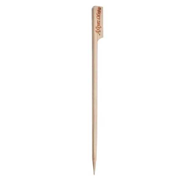 Dekoratif Golf Bambu Kürdan 20 cm - 20 cm uzunluğunda, tek kullanımlık yassı tahta çöp şiştir.
Geleneksel tatlarımız olan çöp şiş, et şiş, tavuk şiş, ızgara yapımında kullanılır. Ayrıca minik kek, kurabiye, küçük doğranmış meyve veya şekerlemeleri de bambu çubuğa geçirilerek sunum yapılabilir.
Yenilenebilen kaynaklardan üretilmiş çevreye duyarlı bir üründür. Geri dönüştürülebilir.