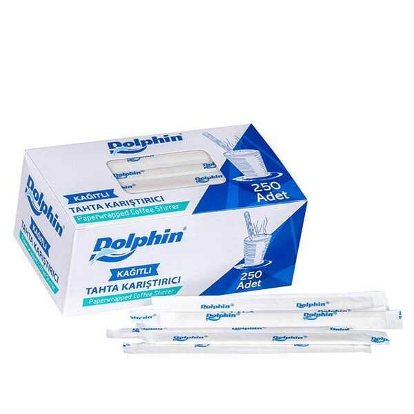 Dolphin Kağıt Sargılı Tahta Karıştırıcı 14 cm - Dolphin marka, 14 cm uzunluğunda huş ağacından yapılmış, Dolphin logo kağıt sargılı tahta karıştırıcı. Çay ve kahve karıştırıcı olarak kullanılır. Kaliteli malzemesi ile sıcak sıvı ile temasında şekil değiştirmez, su çekmez.
Dökme tahta karıştırıcılardan farklı olarak kağıt sargılı karıştırıcılar çok daha hijyeniktir. Cafe ve restaurant gibi servis esnasında birçok kişinin temas edebileceği tahta karıştırıcı, kağıt sargısı ile müşterinize sağlıklı ambalajında ulaşır.
