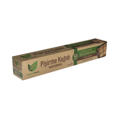 Roll Up Kahverengi Pişirme Kağıdı 37cm x 50m - Roll-up Kahverengi Pişirme Kağıdı, doğa dostu yapısıyla mutfaklarınızda çevreci çözümler sunar. 37 cm genişliğinde ve 50 metre uzunluğundaki bu ekonomik rulo, uzun süreli kullanım için idealdir.

50 metre uzunluğunda olması nedeniyle işletme mutfaklarının yanı sıra evlerde kullanımda da ekonomik bir çözüm sunar.